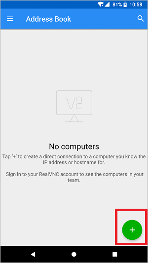 vnc viewer安卓客户端截图