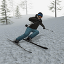 滑雪跑酷大冒险游戏(Alpine Ski III)