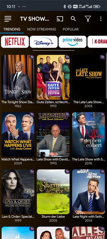 Netflix App截图