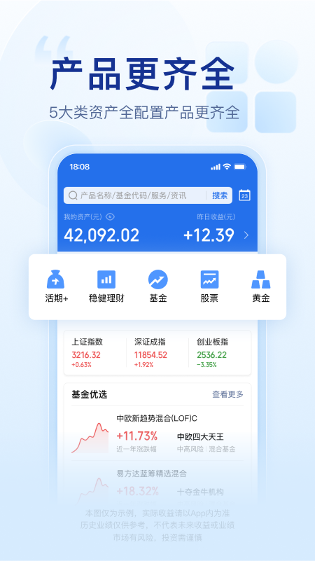 腾讯理财通截图